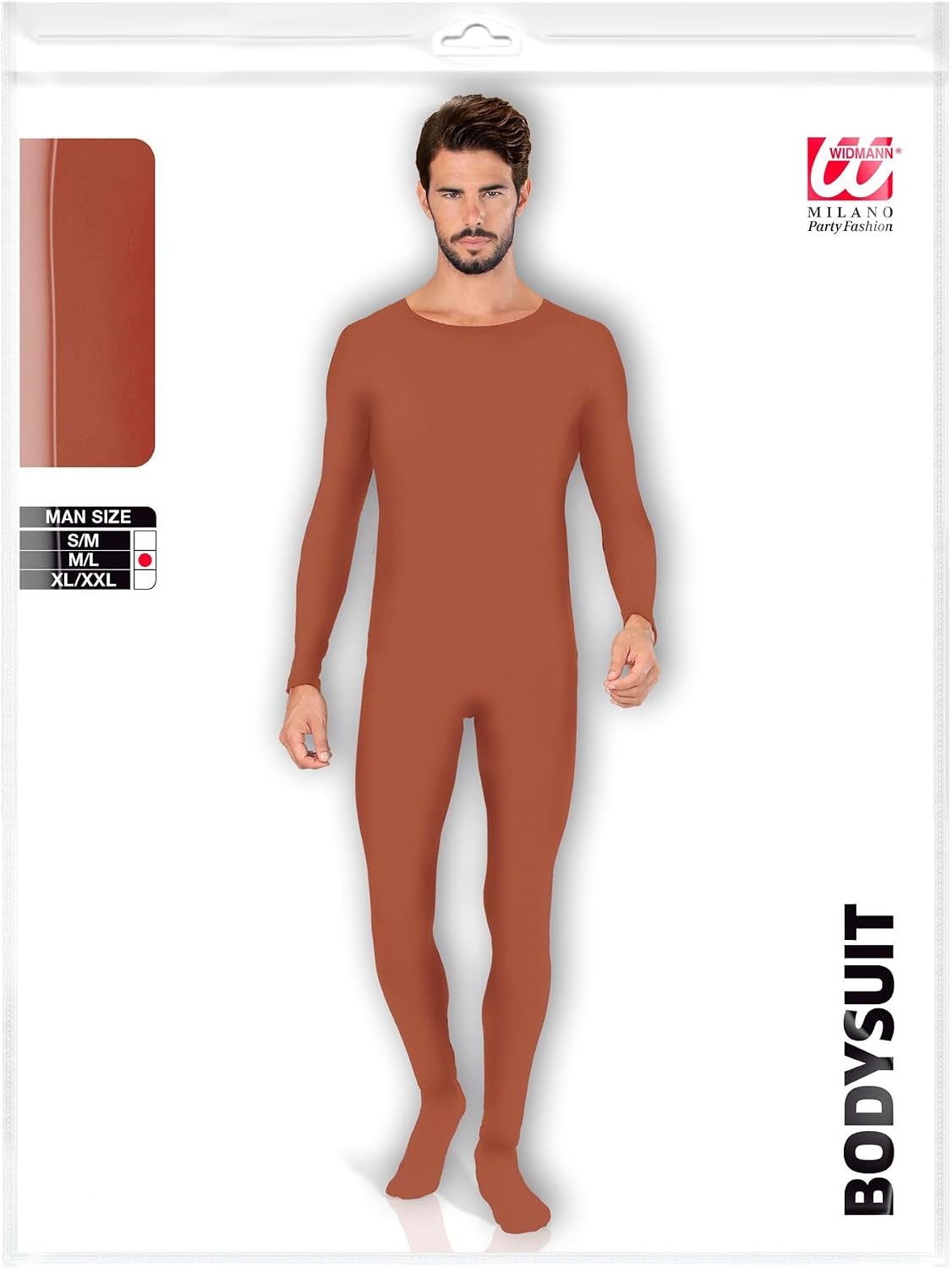 image:imageW WIDMANN MILANO Party Fashion Herren Body aus StretchHautfarben