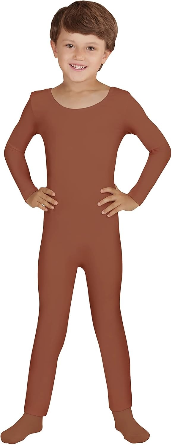 image:imageW WIDMANN MILANO Party Fashion Kinderbody lange rmel und Beine Overall fr Tnzer und TnzerHautfarben