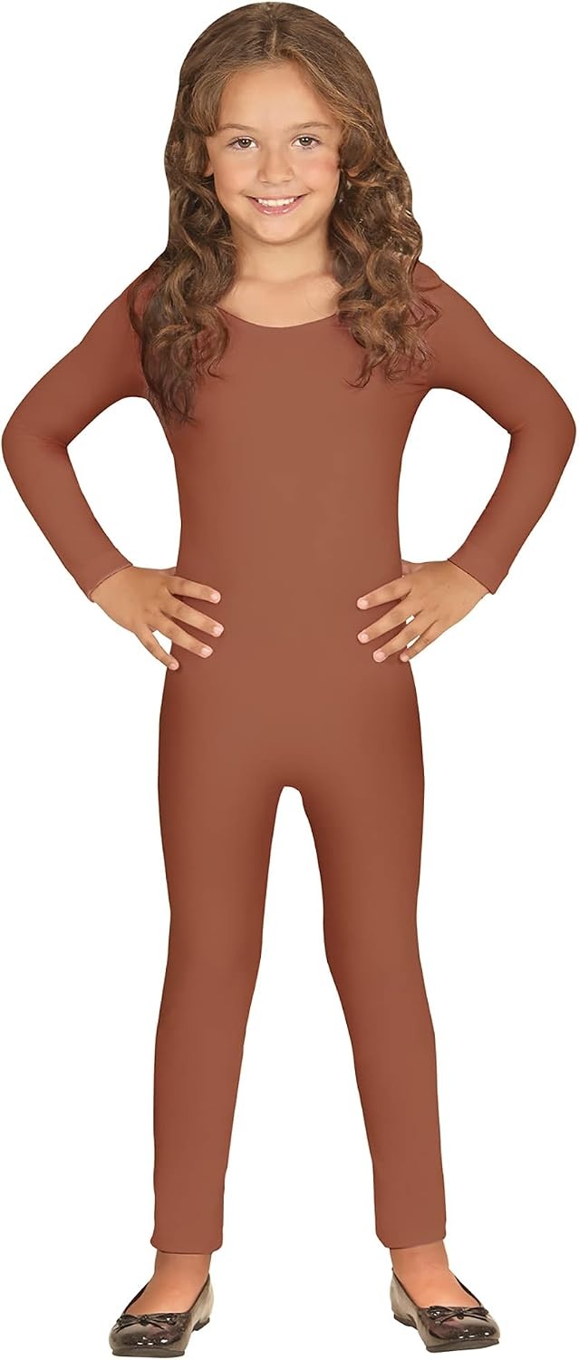 image:imageW WIDMANN MILANO Party Fashion Kinderbody lange rmel und Beine Overall fr Tnzer und TnzerHautfarben