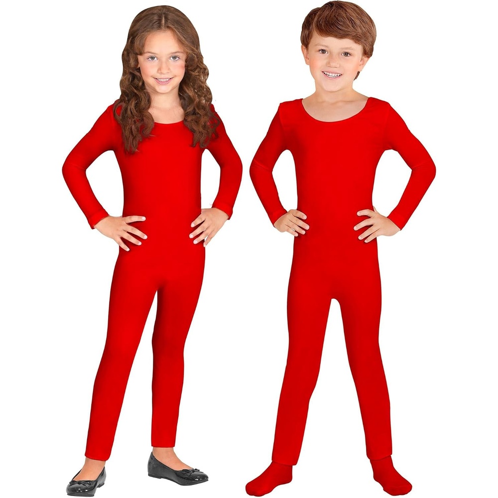 image:imageWidmann Kinderkostm Body verschiedenen Farben und Gren erhltlich lange rmel und Beine elastisches Material Overall Karneval Mottoparty