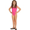 W WIDMANN MILANO Party Fashion – Body für Kinder, ärmellos, Overall, für Tänzerinnen und Tänzer, Karneval(Rosa)