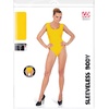 W WIDMANN MILANO Party Fashion – Damen Body mit Knopfverschluss(Gelb)
