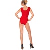 W WIDMANN MILANO Party Fashion – Damen Body mit Knopfverschluss(Rot)