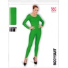 W WIDMANN MILANO Party Fashion – Damen Body mit langen Ärmeln(Grün)