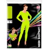 W WIDMANN MILANO Party Fashion – Damen Body mit langen Ärmeln(Neongrün)