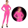 W WIDMANN MILANO Party Fashion – Damen Body mit langen Ärmeln(Neonpink)