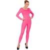 W WIDMANN MILANO Party Fashion – Damen Body mit langen Ärmeln(Rosa)