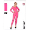 W WIDMANN MILANO Party Fashion – Damen Body mit langen Ärmeln(Rosa)