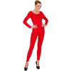 W WIDMANN MILANO Party Fashion – Damen Body mit langen Ärmeln(Rot)