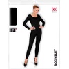 W WIDMANN MILANO Party Fashion – Damen Body mit langen Ärmeln(Schwarz)