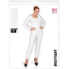 W WIDMANN MILANO Party Fashion – Damen Body mit langen Ärmeln(Weiß)