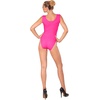 W WIDMANN MILANO Party Fashion – Kostüm Body, ärmellos, mit Knöpfen, Overall, Karneval, Mottoparty(Rosa)