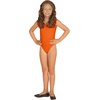 W WIDMANN MILANO Party Fashion Mädchen Widmann Kinderkostüm Body Ärmellos(Orange)