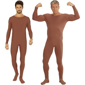 W WIDMANN MILANO Party Fashion – Herren Body aus Stretch(Hautfarben)